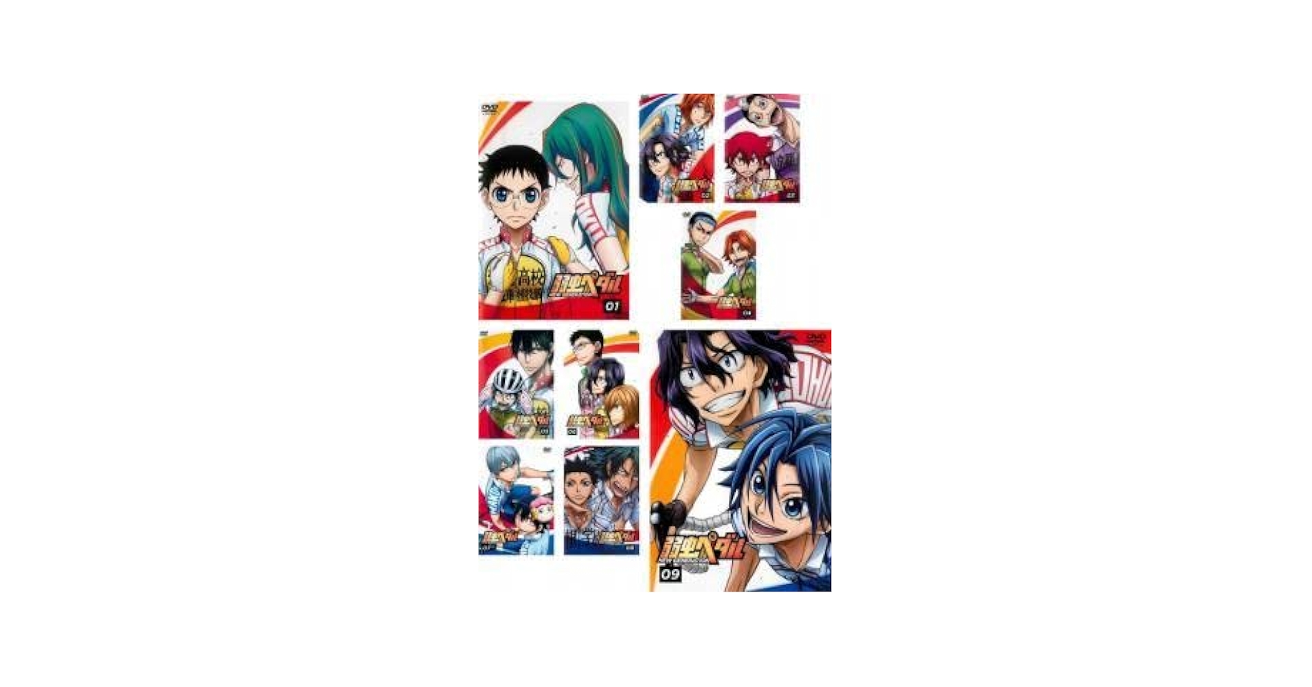 全巻セット【中古】DVD▼弱虫ペダル NEW GENERATION(9枚セット)第1話～第25話 最終 レンタル落ち 弱虫ペダル NEW GENERATION 全9枚 第1話〜第25話 最終 レンタル